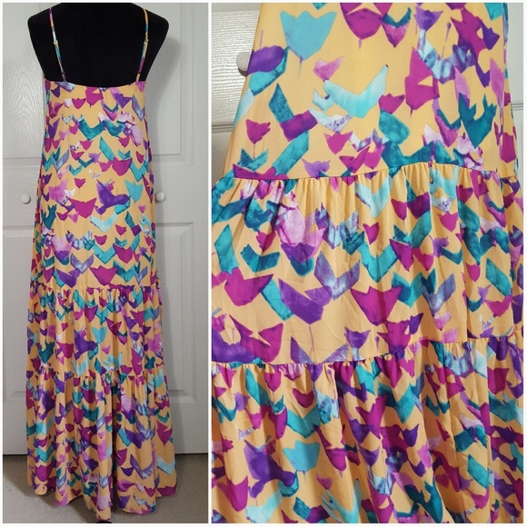 Asher by Fab'rik Summit Tiered Maxi Dress - Picture 3 of 6